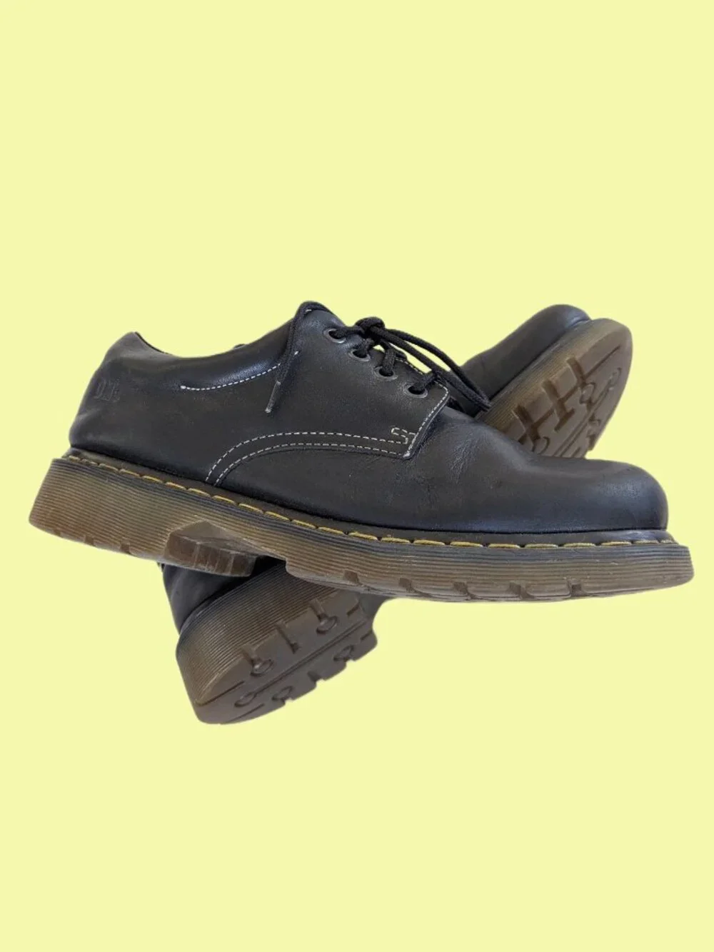 Dr. Martens - Docs - Black Men's Lace up shoes - US Men's Size 12 / UK Size 11